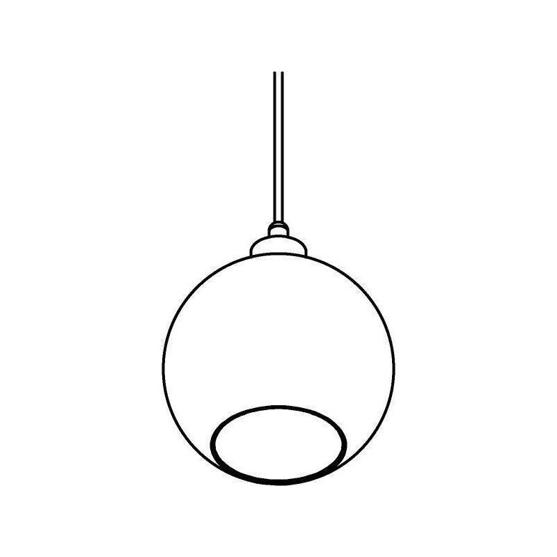 PSM Lighting Moby Sh 4968.B.E27.Sh Lampe Suspendue