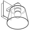 PSM Lighting Shake 5531.B.1M Lampe Murale