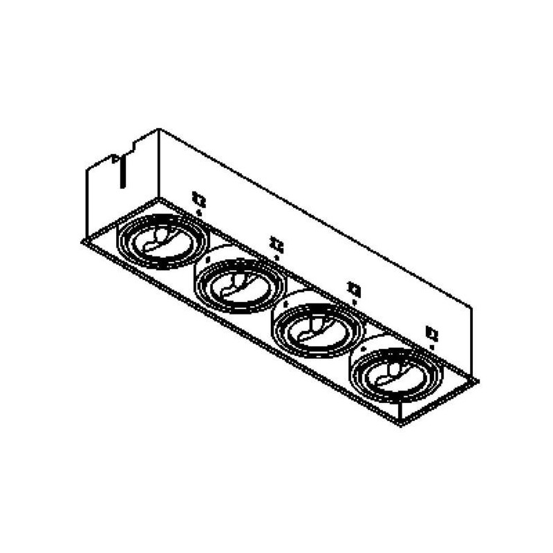 PSM Lighting Spinner X 1874.Gu10 Spot Encastrable