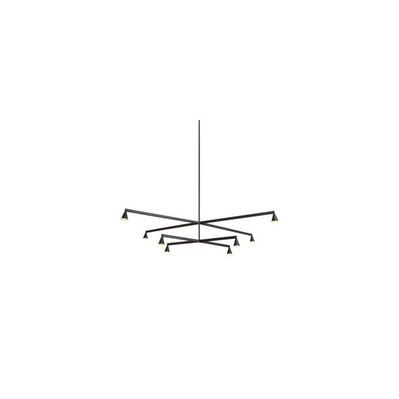 Trizo21 Austere-Chandelier 2X RF 75 lampe a suspension
