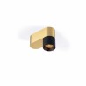 Trizo21 Audy-Duo 1 up Rounded with honeycomb plafonnier