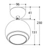 TAL BERRIER NXT Ceiling Mounted plafonnier