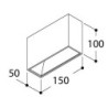 TAL BOA CEILING MOUNTED LED MAINS DIMM plafonnier