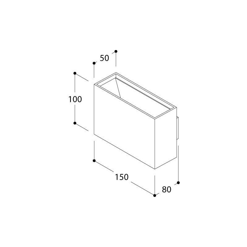 TAL BOA WALL LED MAINS DIMM lampe murale