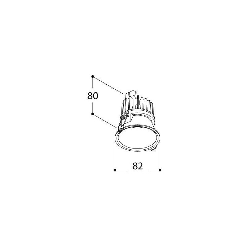 TAL CEDRUS QUANTUM TORSION spot encastrable