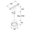 TAL CONE JUNIOR SUSPENSION TRACK 48V éclairage sur rail