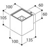 TAL DARTLING UP/DOWN LUX M MAINS DIMM lampe murale