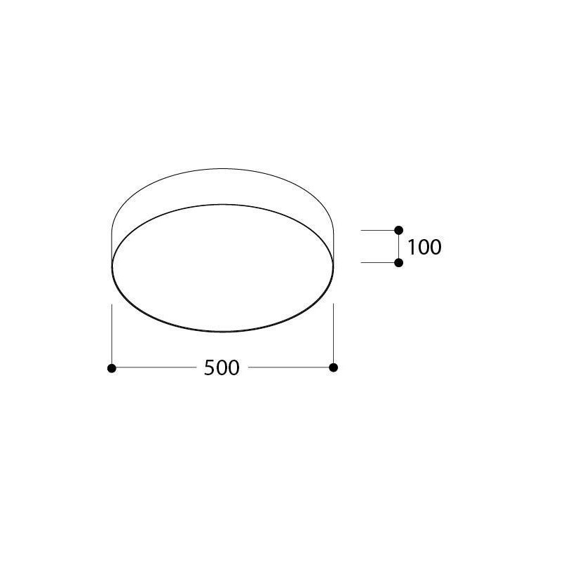 TAL FABIAN SM LED 500  plafonnier