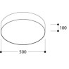 TAL FABIAN SM LED 500  plafonnier
