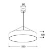 TAL FABIAN SUSP LED 500  lampe suspendue