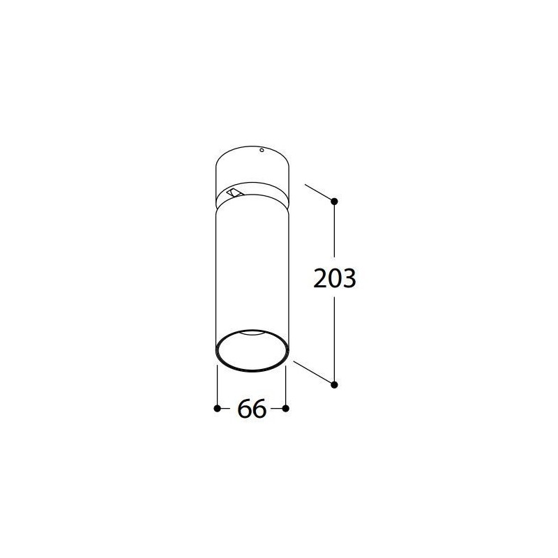 TAL FUNNEL ELBOW 150 GU10 plafonnier