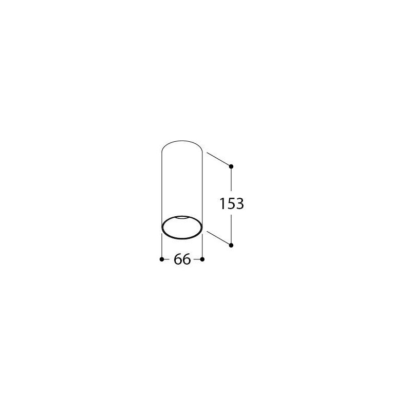 TAL FUNNEL ON 150 GU10 plafonnier