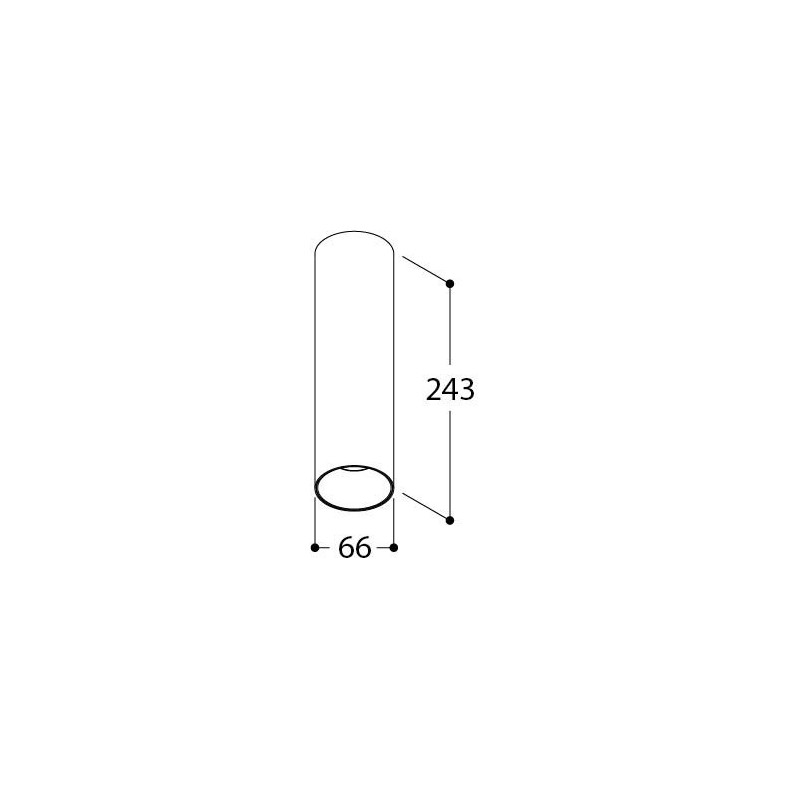 TAL FUNNEL ON 240 GU10 plafonnier