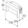 TAL GUIDO LED 2W CI lampe murale