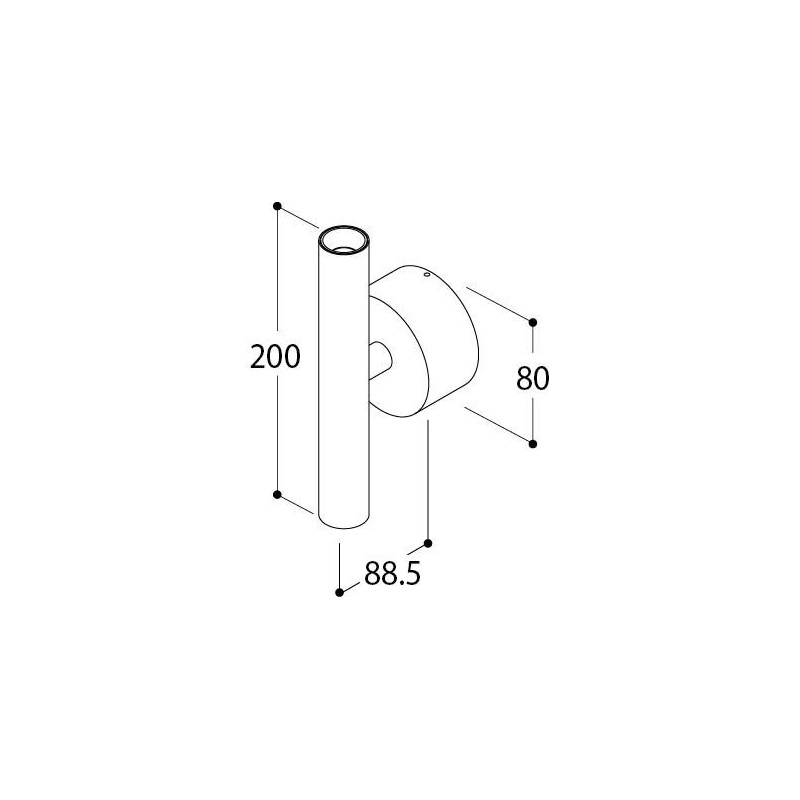 TAL HABANA UP/DOWN BASE CI MAINS DIMM lampe murale