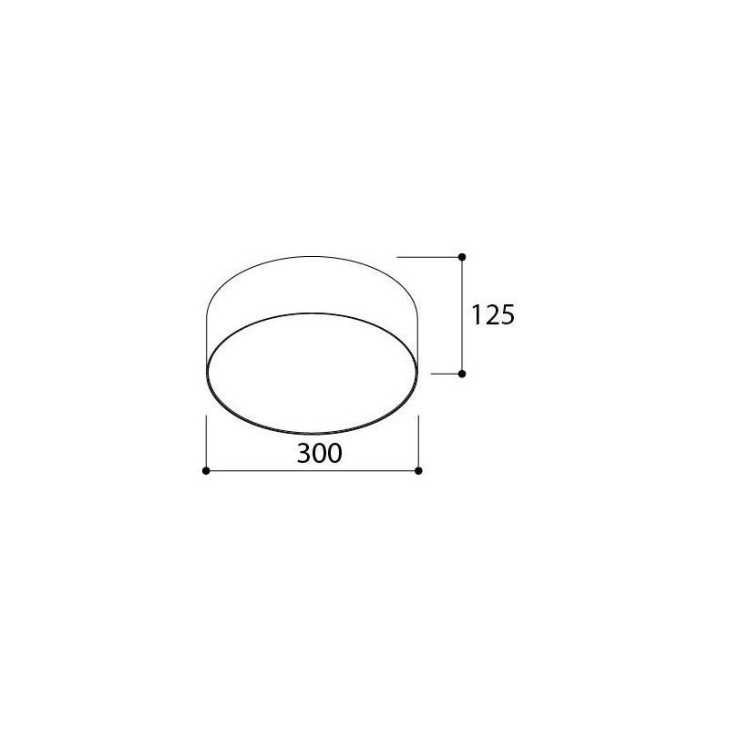 TAL HUBBLE 300 Surface Mounted plafonnier