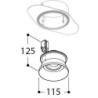 TAL INTANA HALOLED spot encastrable