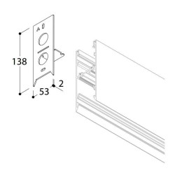 TAL LIGHTING LUDO WALL FIXATION