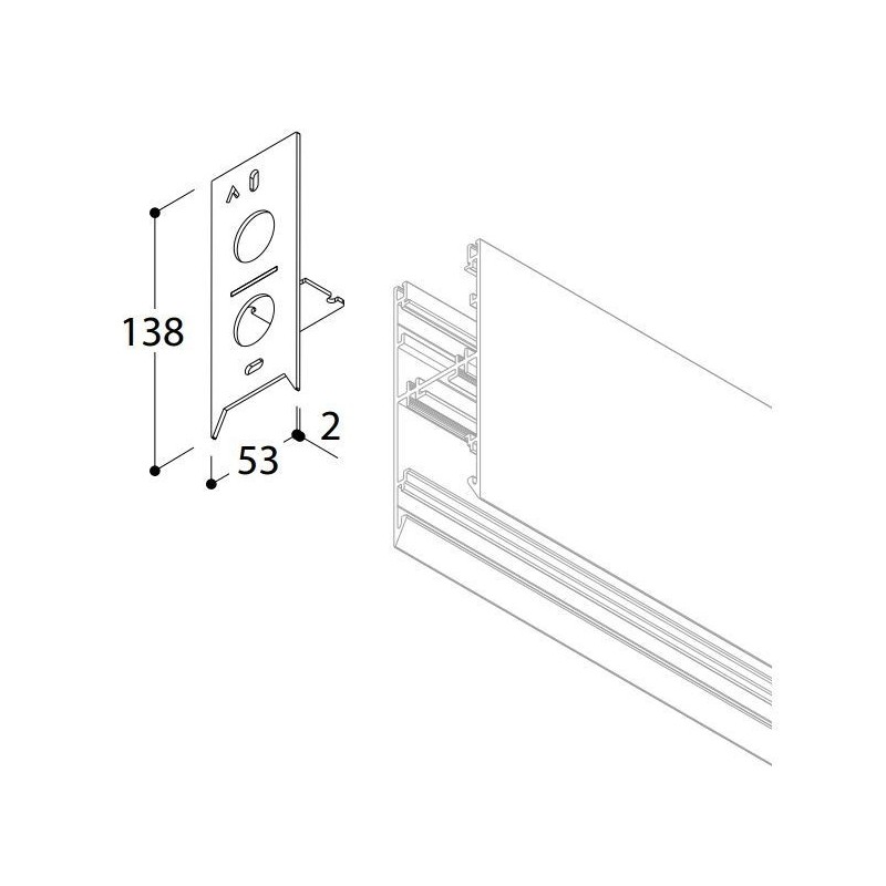 TAL LIGHTING LUDO WALL FIXATION