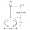 TAL LUZIEN dB LED DIMMABLE lampe suspendue