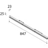 TAL MAGNETIC LED 48V L847 UGR éclairage sur rail
