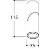 TAL MICROSCOOP plafonnier