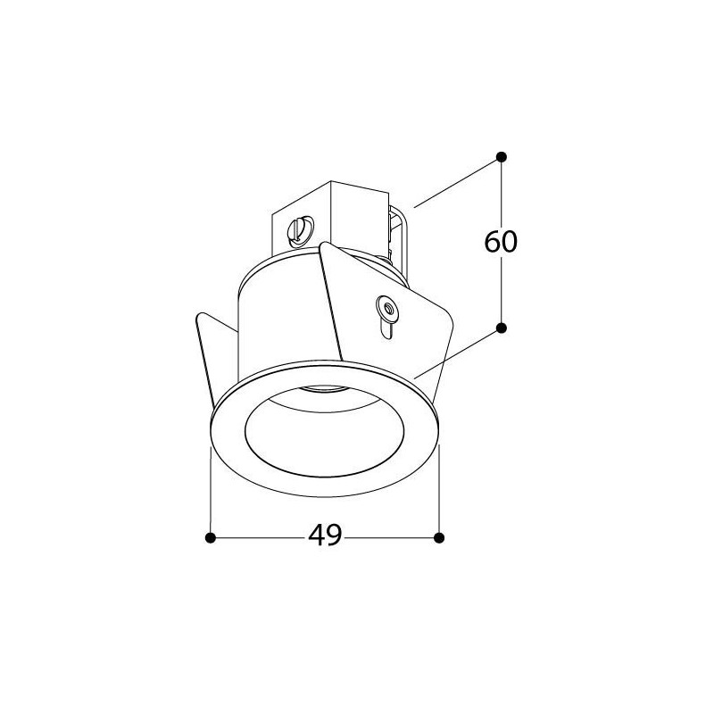 TAL MINI HELAX 400  spot encastrable