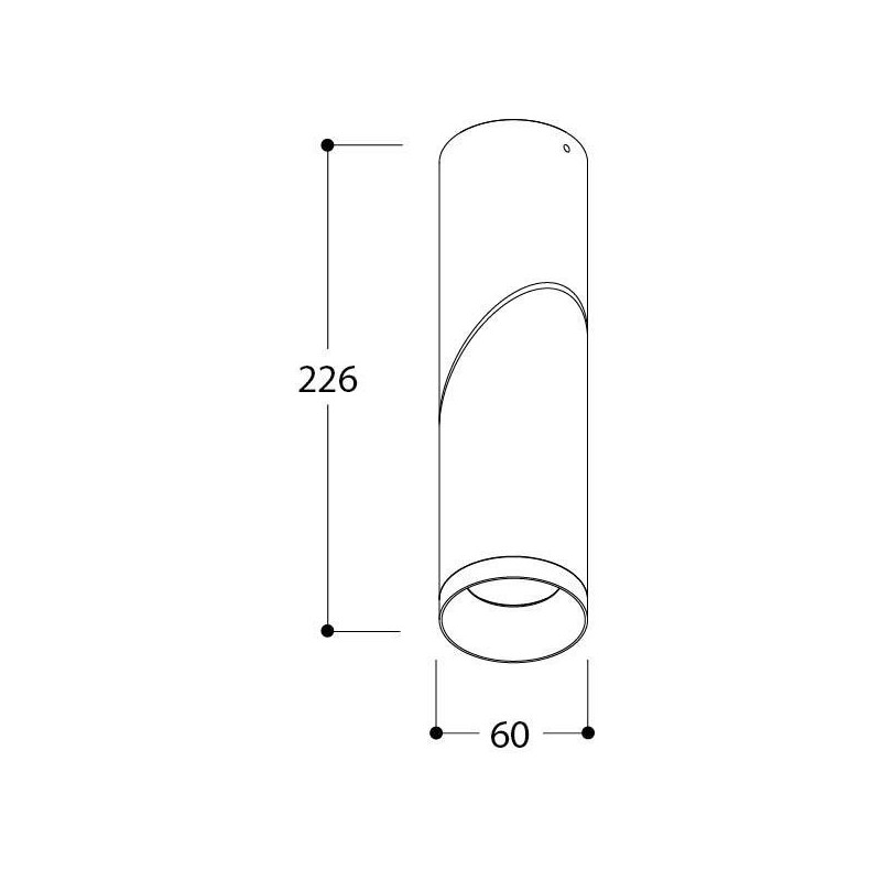 TAL LIGHTING MINI SCOOP DEIMOS CI plafondlamp