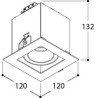 TAL MINI TOMMY  1 HALOLED spot encastrable