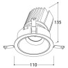 TAL MIX 26W ROUND FLEX spot encastrable