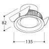 TAL ORBITAL LEAF FLOW CONTROL spot encastrable
