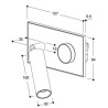 TAL Select 1DNobel Universal + Nobel lampe murale