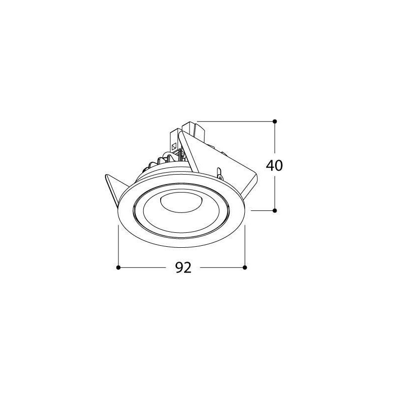 TAL SIMPLON BEAUFORT LEAF plafonnier