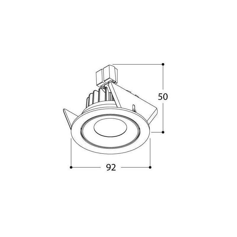 TAL SIMPLON HALOLED LEAF plafonnier