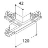 TAL SURFACE TRACK 3F - T COUPLER EARTH OUTSIDE + RIGHT 