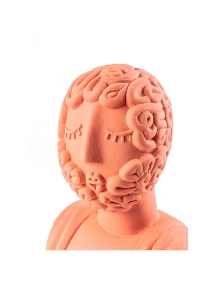 Seletti Magna Graecia Terracotta Bust Man