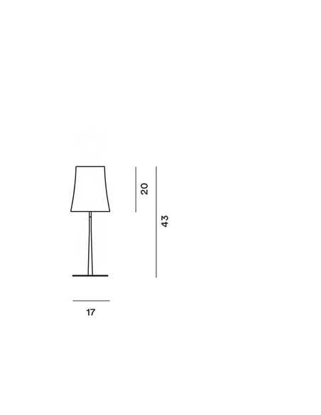 Foscarini Birdie Easy table lamp