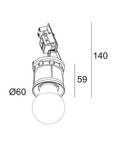 Delta Light TWENTY-7 TRIMLESS Spot encastré