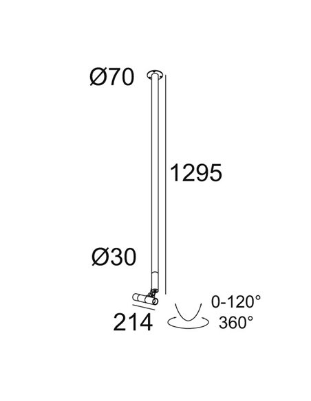 Delta Light XY180 S120 MINI Plafonnier