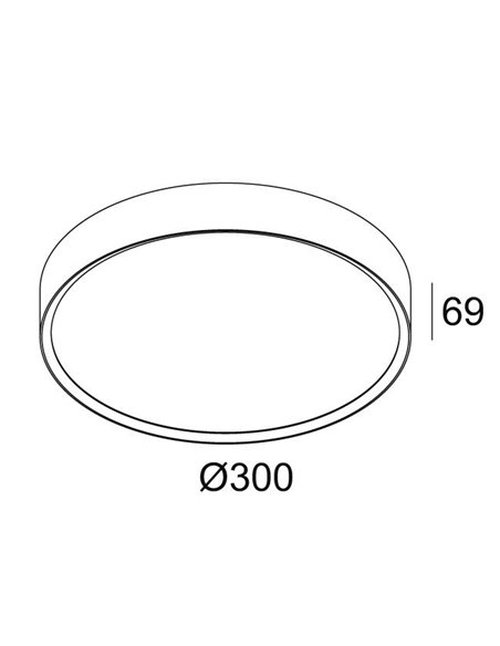 Delta Light MULTINOVA 30 Lampe encastrée / Plafonnier / Lampe suspendue