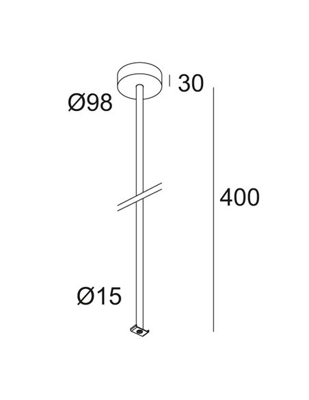 Delta Light OAO - ROD SUSPENSION 0,4m