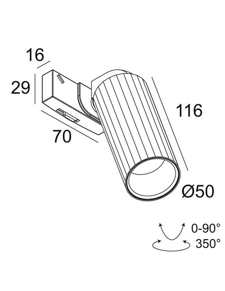 Delta Light SUPERLOOP-HEDRA Lampe à suspension