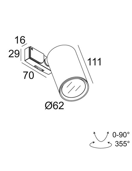 Delta Light SUPERLOOP-SPY FOCUS LP MDL Lampe à suspension