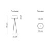 Kundalini TRIPOD FLOOR Floorlamp