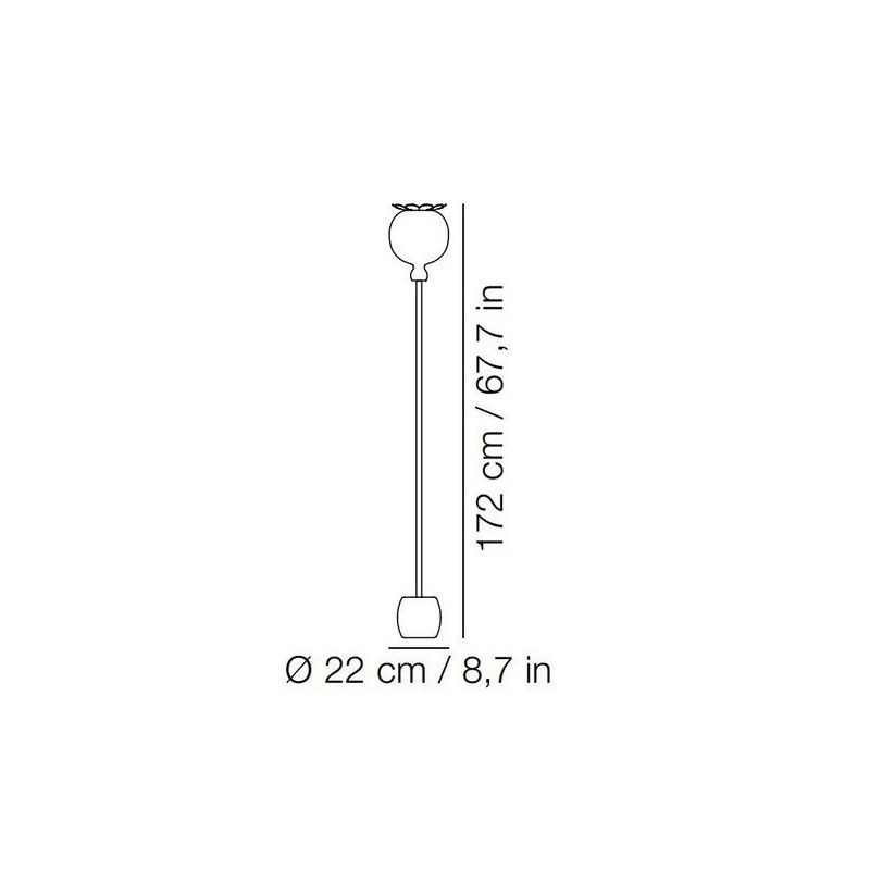 Kundalini OPYO FLOOR Floorlamp