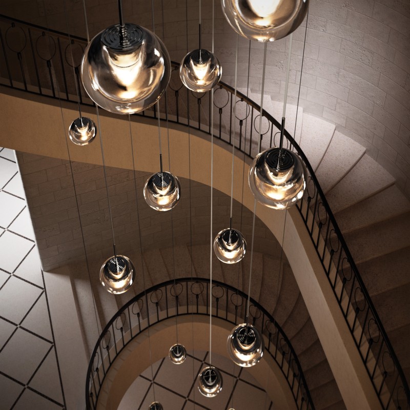 Kundalini DEW FALSE CEILING Lampe suspension