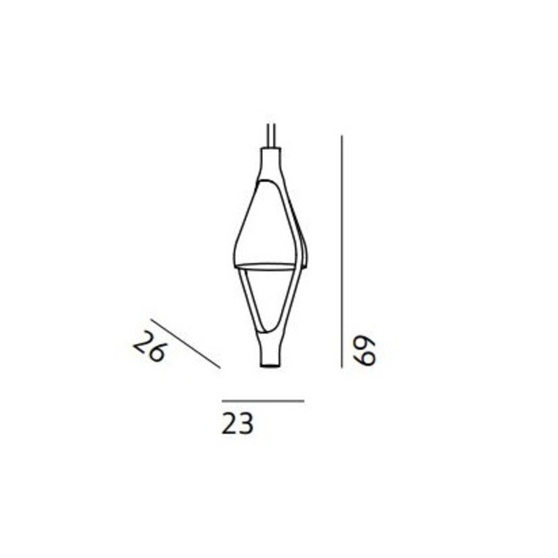 Kundalini VICEVERSA Pendant lamp