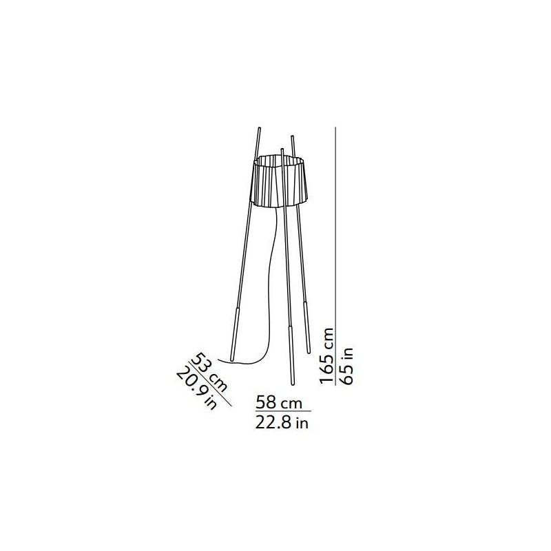 Kundalini Tyla floor lamp