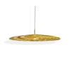 spring pendant large brass 3
