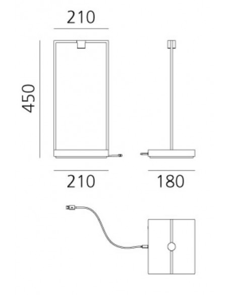 Artemide Curiosity 45 Table lamp